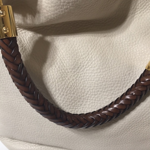 Michael kors Skorpios pebble leather with braided strap. EUC - Picture 13 of 13